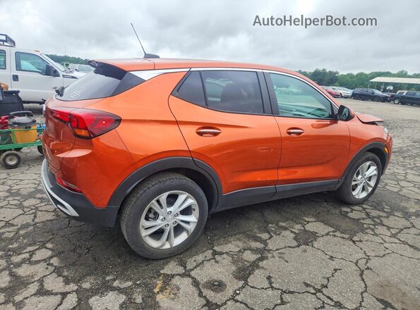 KL4MMBS20NB148171 2022 BUICK ENCORE Orange Trasero derecho