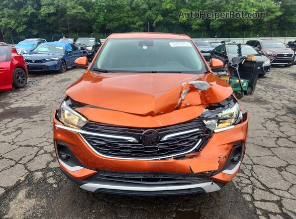 KL4MMBS20NB148171 2022 BUICK ENCORE Orange Vista frontal