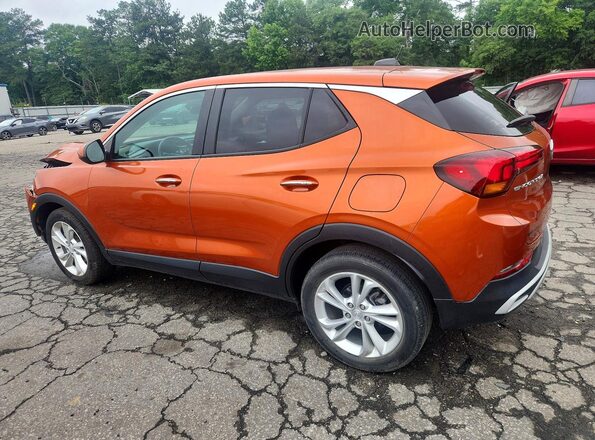 KL4MMBS20NB148171 2022 BUICK ENCORE Orange Trasero izquierdo