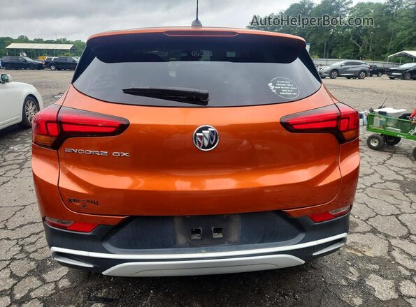 KL4MMBS20NB148171 2022 BUICK ENCORE Orange Vista trasera