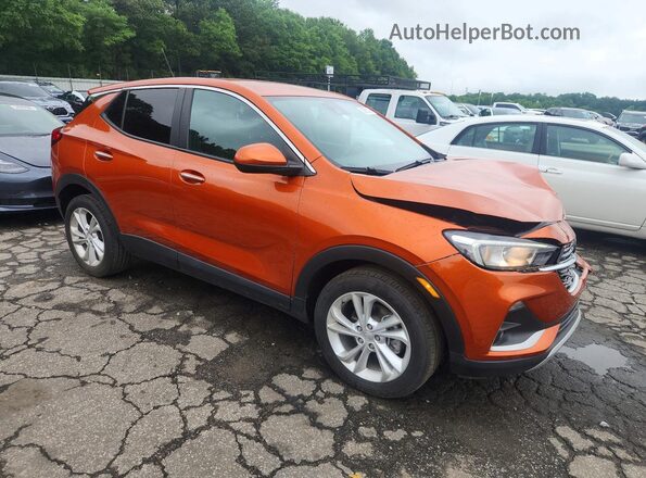 KL4MMBS20NB148171 2022 BUICK ENCORE Orange Delantero derecho