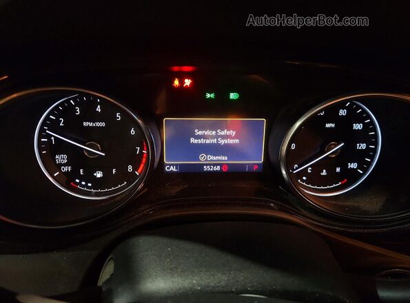 KL4MMBS20PB053824 2023 BUICK ENCORE White Widok zestawu wskaźników
