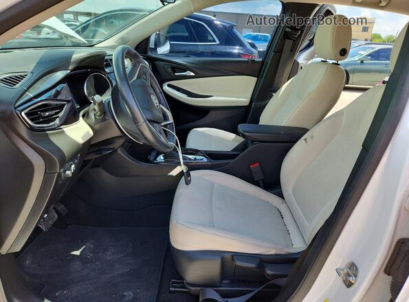 KL4MMBS21MB063435 2021 BUICK ENCORE White წინა სალონის ხედი
