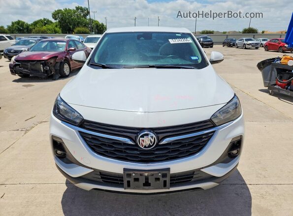 KL4MMBS21MB063435 2021 BUICK ENCORE White წინა ხედი