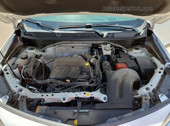 KL4MMBS21MB063435 2021 BUICK ENCORE White ძრავის განყოფილების ხედი