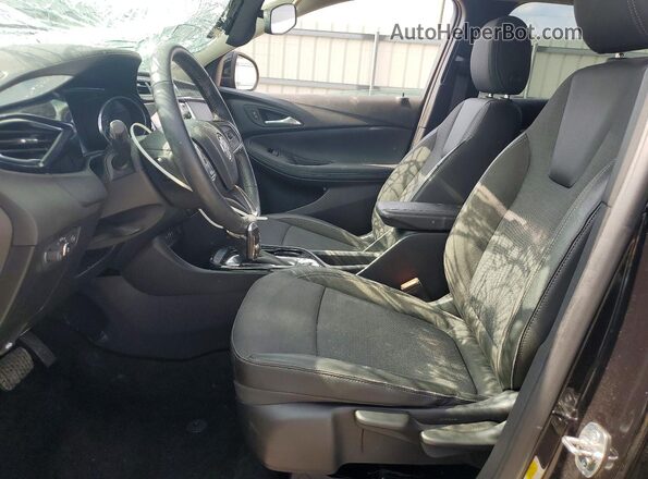 KL4MMBS21NB123585 2022 BUICK ENCORE Black წინა სალონის ხედი