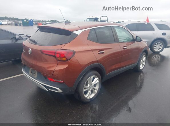 KL4MMBS22LB101463 2020 BUICK ENCORE Orange Задня права чверть