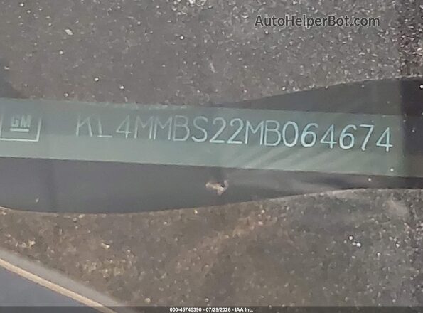KL4MMBS22MB064674 2021 BUICK ENCORE White Engine compartment view