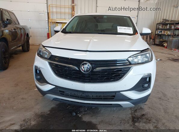 KL4MMBS22MB064674 2021 BUICK ENCORE White Instrument cluster view