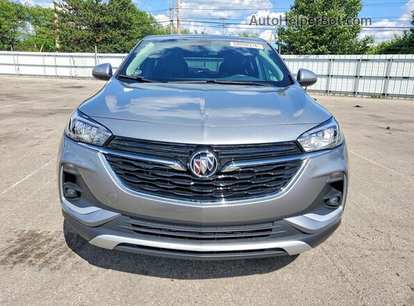 KL4MMBS22PB022459 2023 BUICK ENCORE Silver Widok z przodu