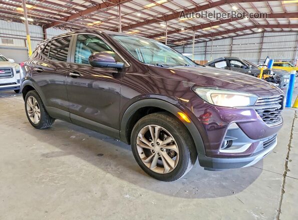 KL4MMBS24LB129023 2020 BUICK ENCORE Фиолетовый Передняя правая четверть