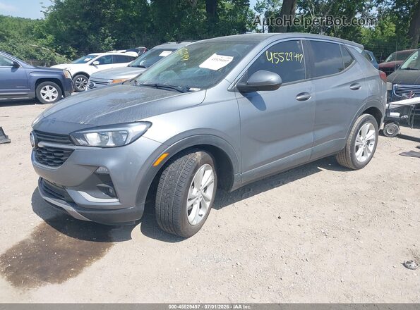 KL4MMBS24MB067737 2021 BUICK ENCORE Gray Vista tres cuartos delantera izquierda