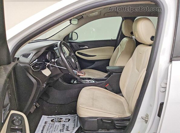 KL4MMBS25MB072087 2021 BUICK ENCORE Белый Вид салона спереди