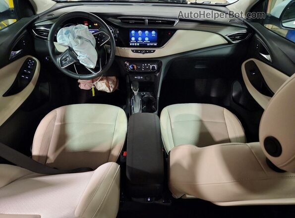 KL4MMBS25PB135113 2023 BUICK ENCORE White წინა პანელის ხედი