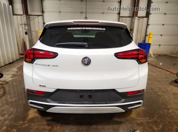 KL4MMBS25PB135113 2023 BUICK ENCORE White უკანა ხედი