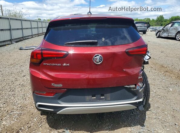 KL4MMBS26PB034999 2023 BUICK ENCORE Burgundy უკანა ხედი