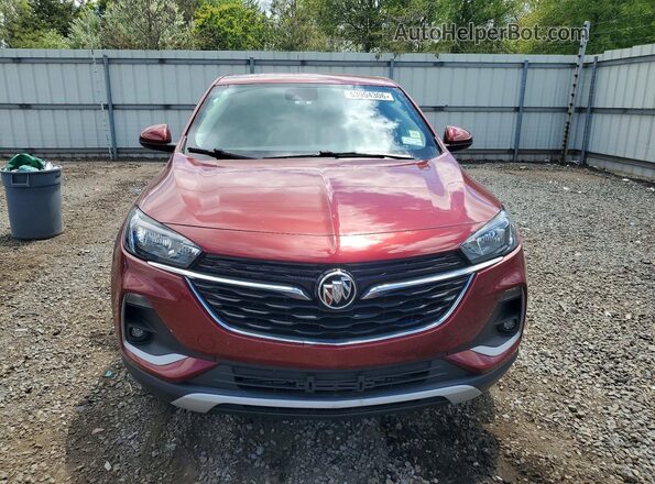 KL4MMBS26PB034999 2023 BUICK ENCORE Burgundy წინა ხედი