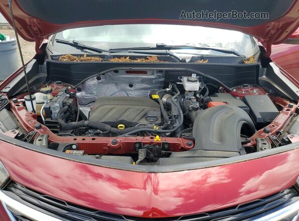 KL4MMBS26PB034999 2023 BUICK ENCORE Burgundy ძრავის განყოფილების ხედი