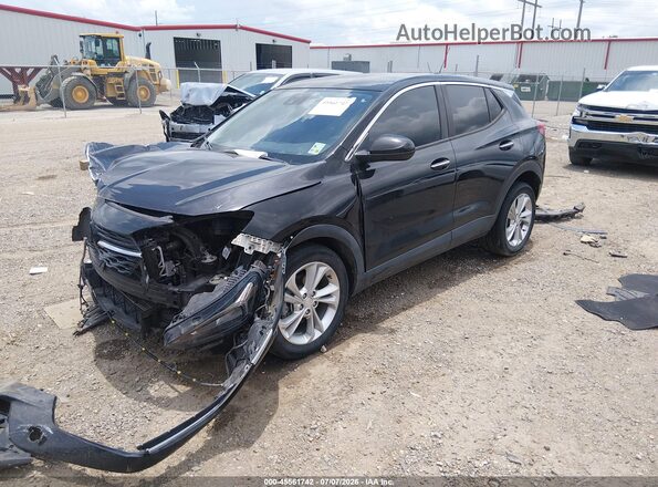 KL4MMBS27LB111860 2020 BUICK ENCORE Black Առջևի ձախ երեք քառորդ տեսարան