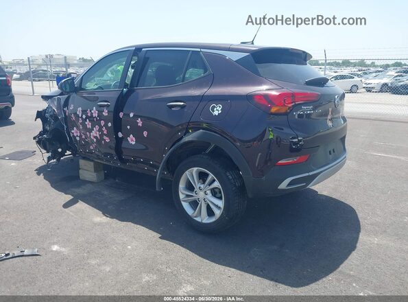 KL4MMBS27MB071944 2021 BUICK ENCORE Maroon Задня ліва чверть