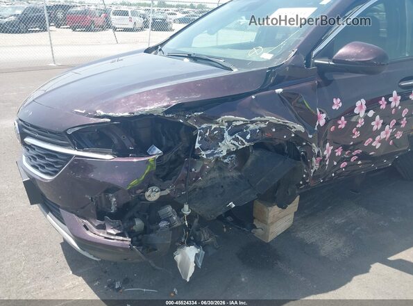 KL4MMBS27MB071944 2021 BUICK ENCORE Maroon Вид спереду