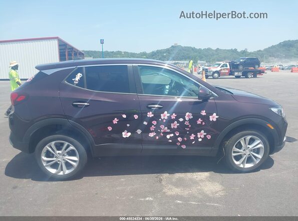 KL4MMBS27MB071944 2021 BUICK ENCORE Maroon Вид задньої частини салону