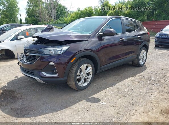 KL4MMBS28LB130627 2020 BUICK ENCORE Purple Front left