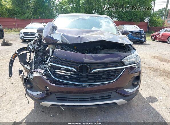 KL4MMBS28LB130627 2020 BUICK ENCORE Purple Instrument cluster view