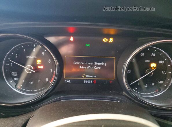 KL4MMBS28MB117782 2021 BUICK ENCORE Purple Вид щитка приладів
