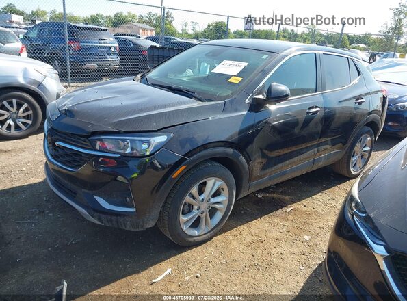 KL4MMBS29PB021504 2023 BUICK ENCORE Черный Передняя левая четверть