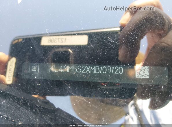 KL4MMBS2XMB109120 2021 BUICK ENCORE Gray Շարժիչի բաժամունքի տեսք
