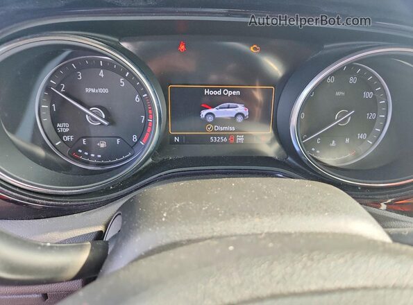 KL4MMCSL1PB058724 2023 BUICK ENCORE Blue Вид щитка приладів