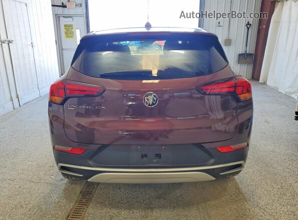 KL4MMCSL1PB131722 2023 BUICK ENCORE Burgundy Вид ззаду