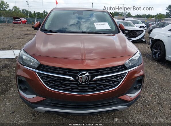 KL4MMCSL2LB094819 2020 BUICK ENCORE Orange Սարքավորումների վահանակի տեսք