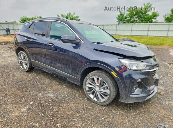 KL4MMCSL2LB132579 2020 BUICK ENCORE Blue Delantero derecho