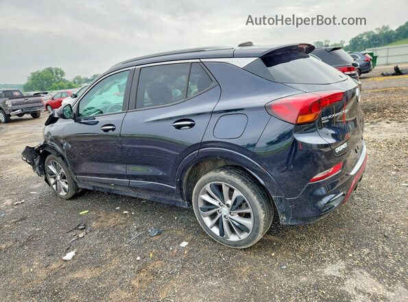 KL4MMCSL2LB132579 2020 BUICK ENCORE Blue Trasero izquierdo