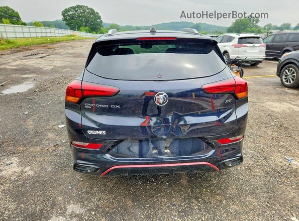 KL4MMCSL2LB132579 2020 BUICK ENCORE Blue Vista trasera