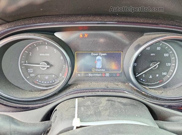 KL4MMCSL2LB132579 2020 BUICK ENCORE Blue Vista del cuadro de instrumentos