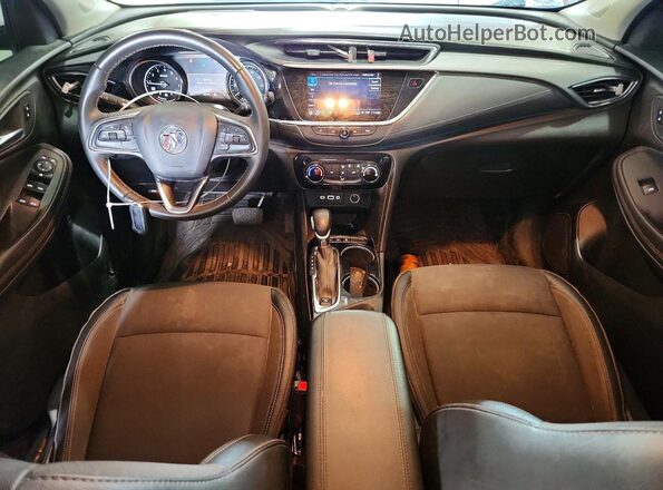 KL4MMCSL3MB143821 2021 BUICK ENCORE Burgundy წინა პანელის ხედი