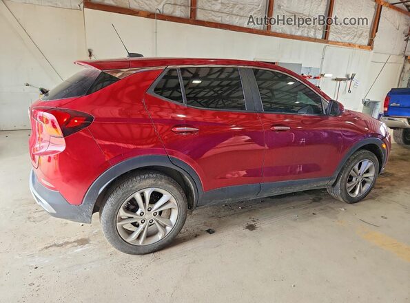 KL4MMCSL3MB143821 2021 BUICK ENCORE Burgundy უკანა მარჯვენა
