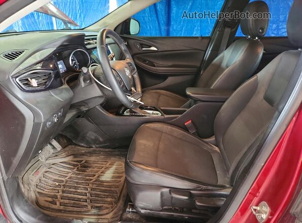 KL4MMCSL3MB143821 2021 BUICK ENCORE Burgundy წინა სალონის ხედი