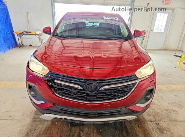 KL4MMCSL3MB143821 2021 BUICK ENCORE Burgundy წინა ხედი