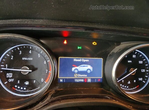 KL4MMCSL3MB143821 2021 BUICK ENCORE Burgundy ხელსაწყოთა პანელის ხედი