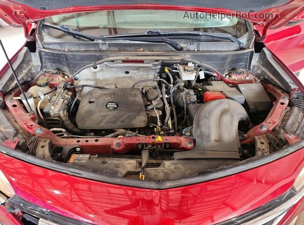 KL4MMCSL3MB143821 2021 BUICK ENCORE Burgundy ძრავის განყოფილების ხედი