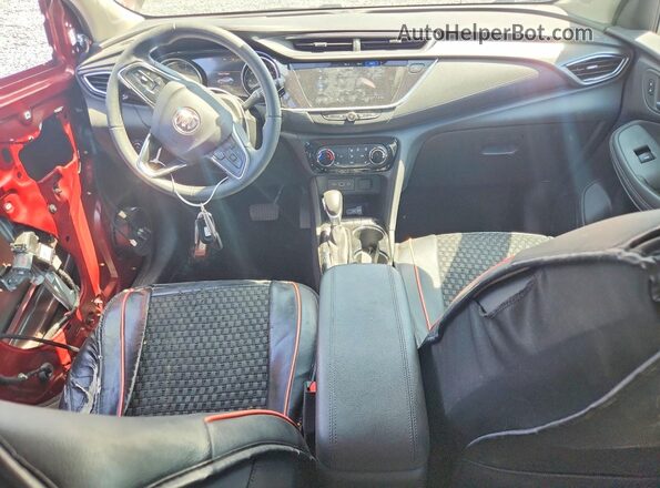 KL4MMCSL3PB116770 2023 BUICK ENCORE Burgundy Vista del salpicadero