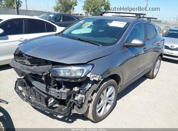KL4MMCSL4NB054082 2022 BUICK ENCORE Gray Vista tres cuartos delantera izquierda