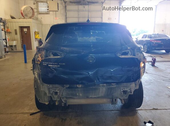 KL4MMCSL5NB035010 2022 BUICK ENCORE Blue უკანა ხედი