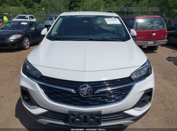 KL4MMCSL6NB125489 2022 BUICK ENCORE White Vista del cuadro de instrumentos