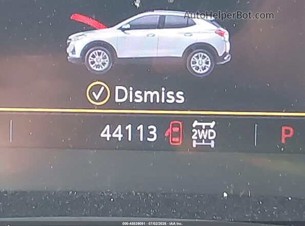 KL4MMCSL6NB125489 2022 BUICK ENCORE White 