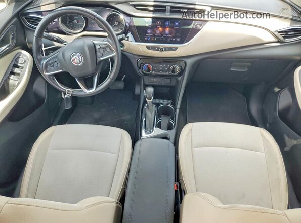 KL4MMCSL7NB025465 2022 BUICK ENCORE Brown Вид панелі приладів